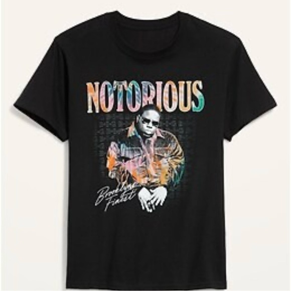The Notorious B.I.G. Brooklyn's Finest T Shirt Size M~Black~Graphic~Rapper - Picture 1 of 5